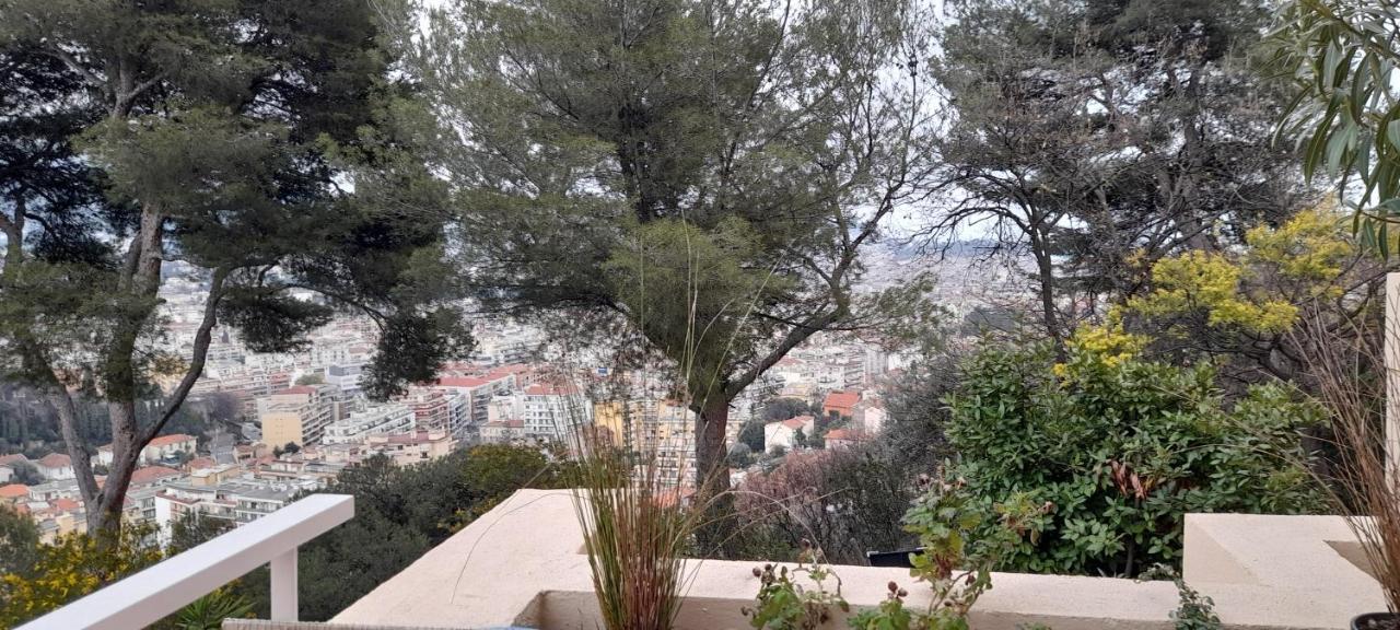 Chambre D Hote Avec Clim Terrasse Et Petit Dejeuner Hauteurs De Nice Ngoại thất bức ảnh