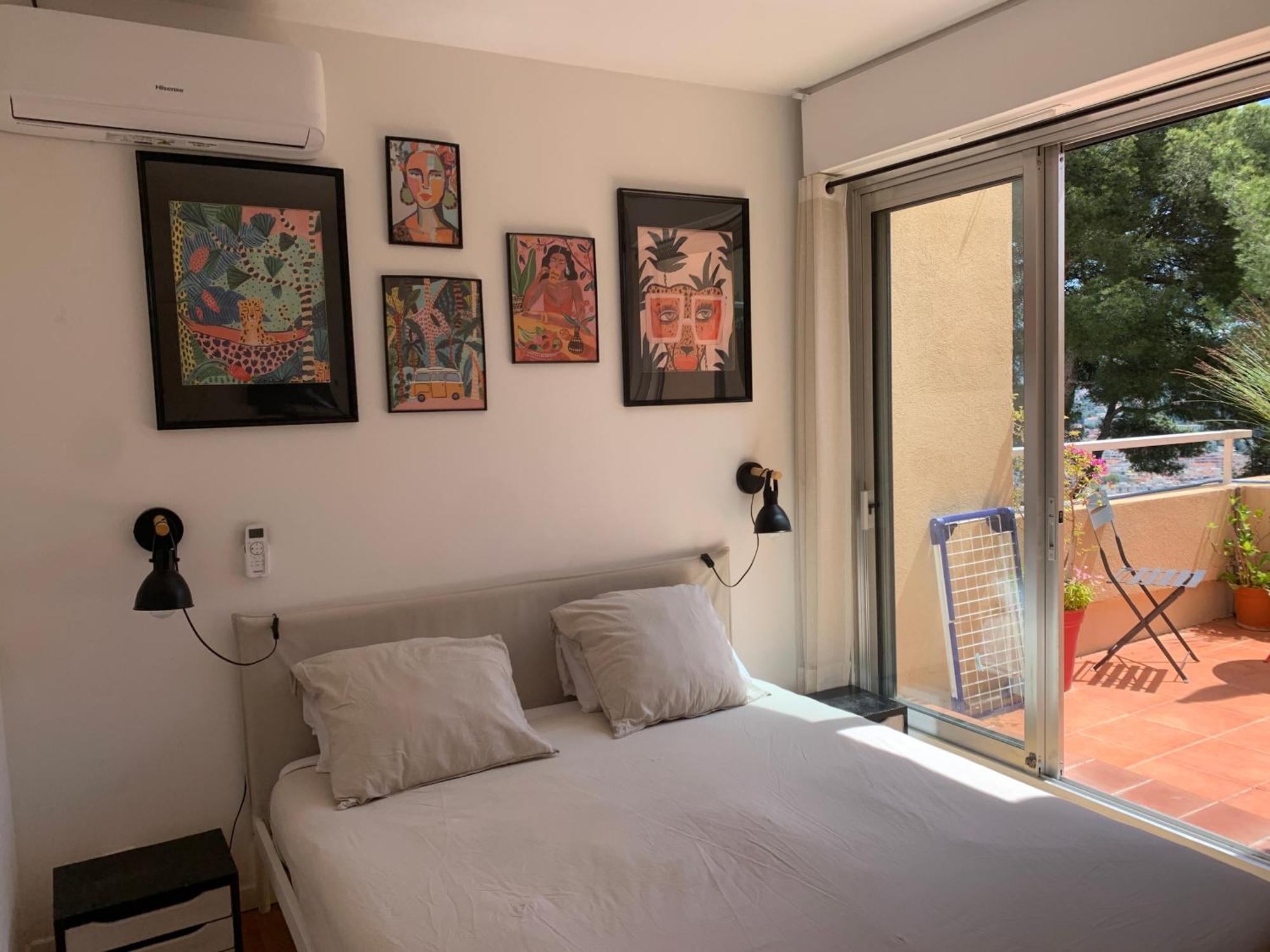 Chambre D Hote Avec Clim Terrasse Et Petit Dejeuner Hauteurs De Nice Ngoại thất bức ảnh